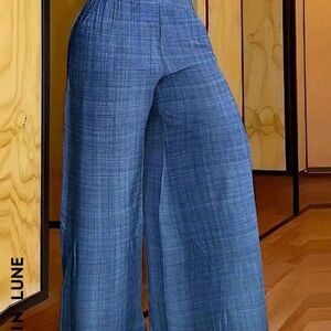Shein wide leg pants size large NEW